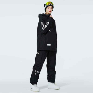 Traje de Esquí Personalizable para Adultos Unisex, de una Pieza, Impermeable, con Cierre de Cremallera, Transpirable, Chaqueta con Capucha para Snowboard, Conjunto de Pantalones Cargo - Product Image 6