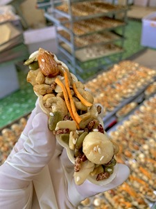 Crispy Healthy Dried Mixed Nut Boat Cake-Low Carb Adult Sweet Pastry <b>Biscuit</b> Snack Popular <b>Gift</b> Vietnam - Product Image 1