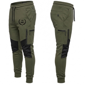 Pantalones Deportivos para Hombre, Tejido de Poliéster de Alto Rendimiento, Absorbe la Humedad, Construcción Ligera, Cintura Elástica, Ajuste Flexible, Entrenamiento - Product Image 5