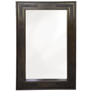 Handcrafted Wood <b>Framed</b> Mirror Home Decor | OEM Custom Wholesale MOQ 50 Pcs - Product Image 1