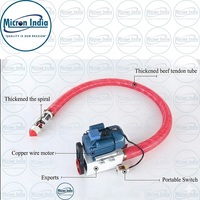 Système de Convoyeur à Vis Flexible Robuste Micron India, Moteur, Poids 150 kg, Hauteur de Levage 6 Pouces, Matériaux Poudre et Granulés, Garantie 1 An