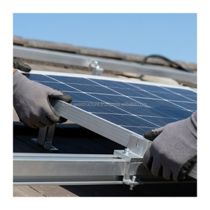 Estructura de Montaje Solar en Techo de Aluminio para Instalación de Paneles Fotovoltaicos Residenciales y Comerciales - Product Image 4