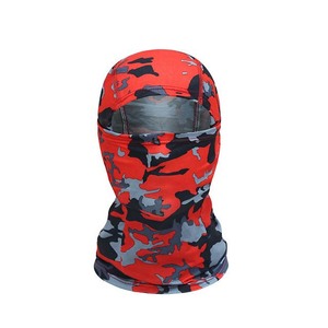 Balaclava unisexe camouflage numérique, couvre-visage complet, protection pour les sports de plein air, respirant, imperméable, polyester, adulte, 56-58 cm - Product Image 5