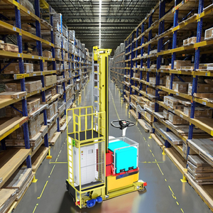Gerbeur à câble à commande hydraulique pour les centres de <span class=keywords><strong>stockage</strong></span> <span class=keywords><strong>et</strong></span> de <span class=keywords><strong>logistique</strong></span> industriels avec un mécanisme de levage fluide - Product Image 1