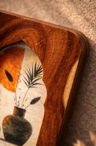 Unique Style Wooden Photo <b>Frame</b> Minimalist <b>Design</b> Picture Display <b>Frame</b> for Home Office Tabletop Décor for Online Sellers - Product Image 4