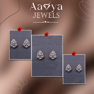 Boucles d'oreilles en diamant créé en laboratoire certifié pour femmes, bijoux de mariage élégants, acheter directement auprès d'un fournisseur indien de confiance - Product Image 4