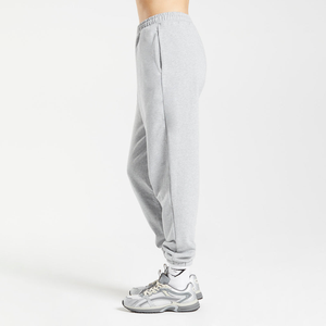 Custom Streetwear Oversized Mid Waist Acid Wash <b>Baggy</b> Straight Leg Canvas Fleece Lining Elastic Waist Sweatpants Jogger - Product Image 4