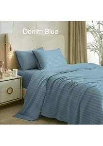 Parure de draps en microfibre douce au toucher, 3 pièces, taille King/Queen, imprimée, avec taies d'oreiller et drap-housse, literie durable - Product Image 3