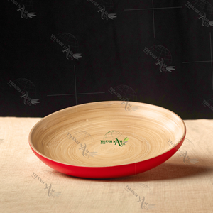 Thanh Nam Arts Plats et assiettes en bambou écologiques Mode de vie durable Choix naturel pour les maisons écologiques pour les fêtes - Product Image 3