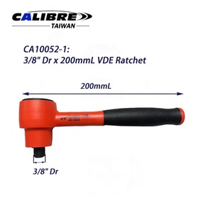 Clé à cliquet isolée VDE 1000V TAIWAN CALIBRE 3/8" ou 1/2" avec fonction réversible - Product Image 2
