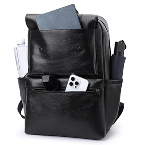 Mochila Antirrobo para Portátil de Piel Sintética Oxford, con Cierre, Gran Capacidad (20-39L), Unisex, para Oficina y Escuela, para Computadora de 15 Pulgadas - Product Image 3