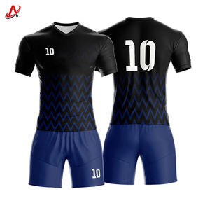 Uniformes de Fútbol de Secado Rápido 100% Poliéster, Camisetas y Pantalones Cortos Deportivos con Diseño de Nombre de Equipo, Conjunto de Fútbol - Product Image 5