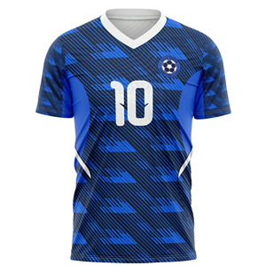 Camiseta de Fútbol Transpirable al por Mayor, Jersey de Fútbol Personalizado por Sublimación, Fabricante OEM, Secado Rápido, Absorción de Humedad, Uniforme al por Mayor - Product Image 2