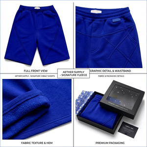 2026 Solid Blue Color Good Supplier New Arrival Trendy Product Comfortable Unique Design Make Your Own Men Sweat <b>Shorts</b> - Product Image 6