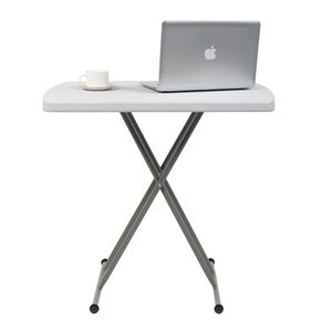 White 76*50*70.5cm Liftable Garden Outdoor Table Made of Durable Plastic - Product Image 3