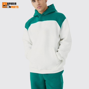 Conjunto Deportivo Informal de Alta Calidad con Logotipo Personalizado, Pantalones Deportivos de Algodón y Sudadera con Capucha de Dos Tonos, Unisex para Hombre - Product Image 2
