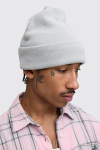 Gorros de Punto Acanalados Blancos con Logotipo Personalizado al por Mayor, Gorro de Invierno Cálido con Puño, Tejido de Primera Calidad, Unisex, OEM ODM - Product Image 6