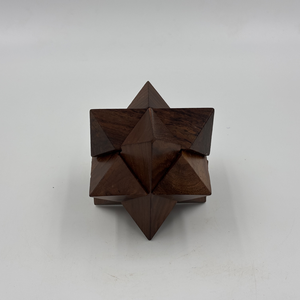 Casse-tête en bois fait main |   Jeu de puzzle en cubes imbriqués en bois de rose indien |   Cadeau de jeu éducatif pour l'entraînement cérébral - Product Image 2