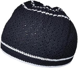 Juego de 2 Gorros Musulmanes Kufi para Hombre, Gorro Islámico Taqiyah Takke, Regalo para Eid y Ramadán - Product Image 1