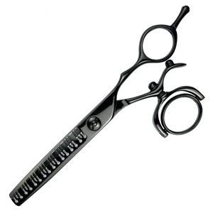 Ciseaux de coiffure pivotants professionnels, ciseaux à effiler en acier inoxydable à lame tranchante - Product Image 2