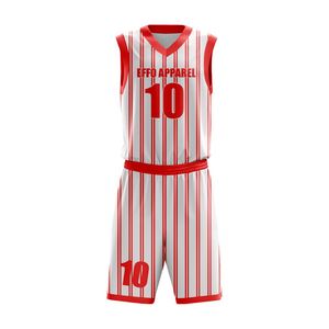 Nouvelle Arrivée 2026 – Ensembles d'uniformes de basketball personnalisés avec logo du fabricant, respirants, anti-humidité et à séchage rapide, grandes tailles disponibles - Product Image 4