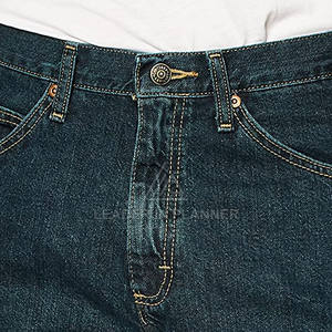 กางเกงยีนส์ขาสั้นผู้ชายดีไซน์ทันสมัย รับผลิตตามแบบ OEM ราคาถูก กางเกงยีนส์ขาสั้นผู้ชายสั่งตัดไซส์ได้ - Product Image 3