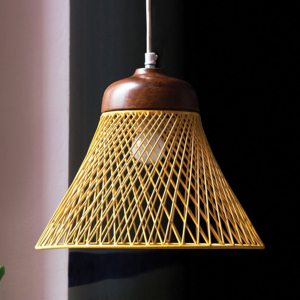 Abat-jour en fil métallique géométrique jaune, décoration intérieure minimaliste, lampe de table pour salon moderne, décoration intérieure - Product Image 6
