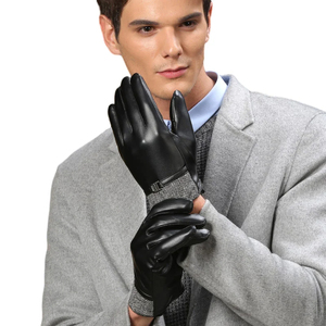 Gants en cuir décontractés pour hommes et femmes, adaptés aux sports de plein air et à la conduite - Product Image 4