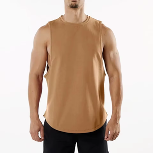 <b>Men</b> Tank Tops Gym Workout Shirt Y-Back Sleeveless Muscle Fitness Bodybuilding Shirts Performance Moisture-Wicking Shirt <b>singlet</b> - Product Image 4