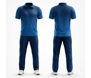 Customized <b>Cricket</b> Jersey Uniform with Team Logo Printing | Men Women Youth <b>Cricket</b> Wears Polo Shirt and Trouser Full Team - Product Image 5