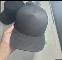 Gorras Trucker Personalizadas de Lona de Algodón Ajustables con Logotipo de PVC de Goma, 5 Paneles, Impermeables, de Secado Rápido, Ligeras, Estilo Vintage Deportivo