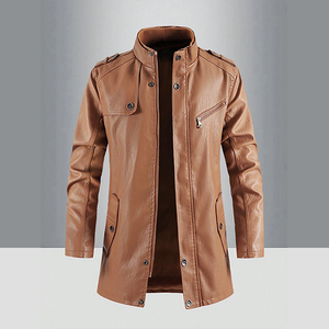 Fabricante de Chaquetas de Cuero Personalizadas, Chaqueta de Cuero Genuino para Motociclistas, Chaquetas de Cuero para Hombre al por Mayor, Proveedor de Chaquetas de Cuero OEM - Product Image 2
