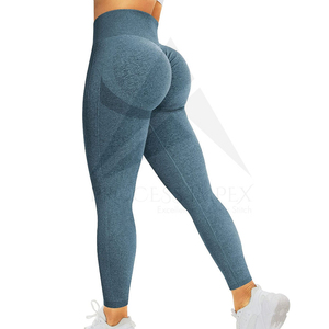 Leggings de yoga pour femmes, compression, taille haute, extensibles, pour fitness et gym, anti-transparence, vêtements de sport Process Impex - Product Image 2