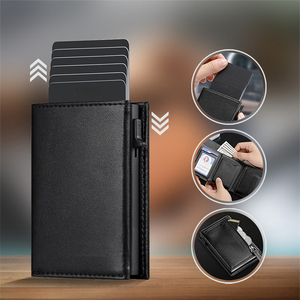 Cartera para Hombre, Producto de Moda Premium, Personalizada, de Cuero de Alta Calidad, Suministro Directo de Fábrica, Ligera, Duradera y Delgada - Product Image 3