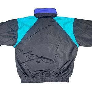 เสื้อแจ็คเก็ตกันลมแบบมีซิปเต็มตัว สีบล็อก แพ็คเกเบิล ผ้าไนลอนบาง สไตล์วินเทจ เรโทร สำหรับออกกำลังกาย เล่นกีฬา มีฮู้ด สำหรับผู้ชาย - Product Image 2