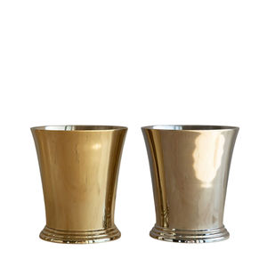 Juego de 2 Vasos de Chupito de Cobre Martillado Bañados en Oro de Alta Calidad al por Mayor, Vasos de Cerveza Apilables de Acero Inoxidable para Pared, Regalo de Barware - Product Image 2