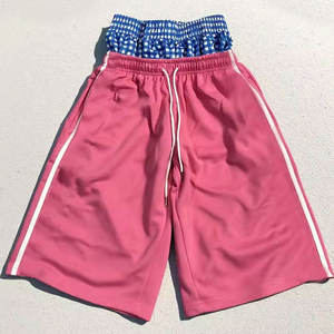 New Design Made With Best Material Double <b>Layer</b> Baggy Sweat Shorts Men Oversized Cotton Streetwear Shorts AcidWash men acid wash - Product Image 2