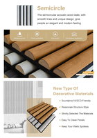 Panneaux MDF de nouvelle conception, placage bois avec film UV, panneau tambour flexible pour décoration intérieure