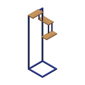 Expositor de Piso Desmontable y Reciclable para Muestras de Zapatos - Product Image 3