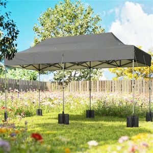 Dark Gray Pop up <b>Canopy</b> Tent <b>Sunshade</b> - Product Image 1