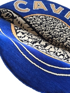 High vintage redondo turco Oushak persa Room Mat Blue Sky Blu Alfombra tejida a mano por artesanos para alfombras y juegos de área de golf - Product Image 2