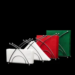 Porte-serviettes en métal fait main de qualité supérieure, style scandinave luxueux, organiseur de mouchoirs moderne pour table à manger, restaurant, hôtel, maison - Product Image 3