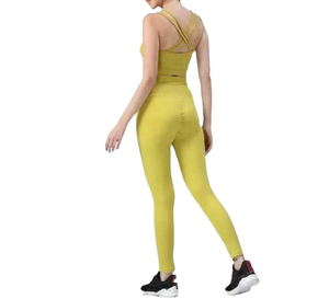 Ensemble de yoga pour femmes, vêtements de fitness, tenue de sport confortable, haut personnalisé, haut tendance, best-seller, ensemble de yoga pour femmes - Product Image 5