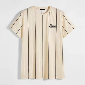 เสื้อยืดผู้ชายคุณภาพสูง ผ้าฝ้าย 100% สีและขนาดตามสั่ง ระบายอากาศได้ดี ผ้าแคนวาส สวมใส่สบายๆ - Product Image 1