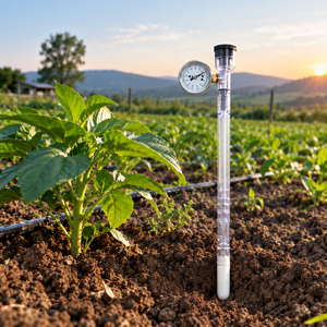 Tensiomètre d'humidité du sol pour la mesure de la tension des eaux souterraines |   Instrument de surveillance de l'irrigation agricole et de test des sols - Product Image 4