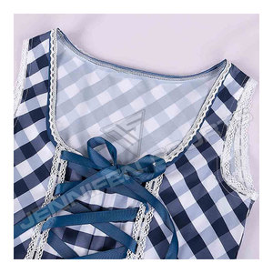 Oktoberfest <b>Costume</b> For Women German Bavarian Traditional Dirndl Dress Girls Beer Festival <b>Costume</b> Halloween Party Outfits - Product Image 3
