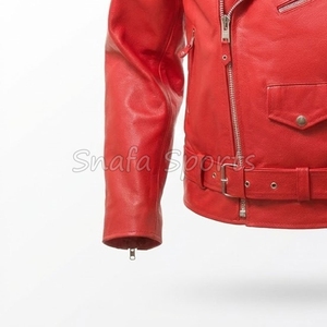 Abrigo de Cuero, Colección de Invierno, Tendencia de Moda, Calidad, Comodidad, Estilo Moderno, Chaqueta de Cuero en Venta - Product Image 4