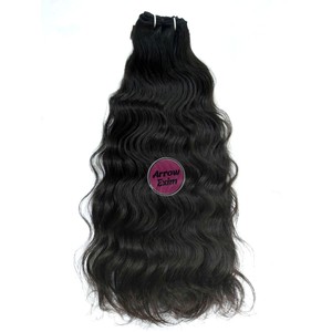 Extensions de cheveux vierges indiens bouclés, double trame machine, 100g, ondulation naturelle, cheveux bruts - Product Image 5