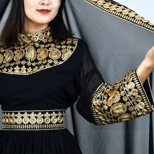 ชุดเดรสสตรีชาวอัฟกันแบบดั้งเดิม แฟชั่นเรียบร้อย ดีไซน์สวมใส่สบายและหรูหราสำหรับทุกวัน - Product Image 6