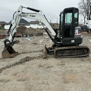 Excavadora de cadenas Bobcat E50: Bomba de alta eficiencia, caja de cambios, máquina de excavación para construcción, mejor relación calidad-precio, rendimiento fiable. - Product Image 3